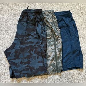 Lululemon BUNDLE OF 3 Men’s Athletic Size Small Shorts